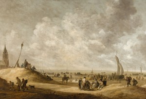 On the Beach at Scheveningen